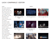 Tablet Screenshot of lucacampanale.com